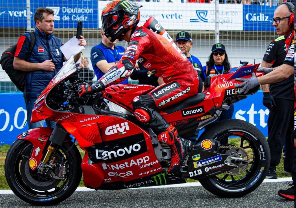 MotoGP | GP Jerez Sprint Race, Bagnaia: “The Sprint drives riders to be crazy”