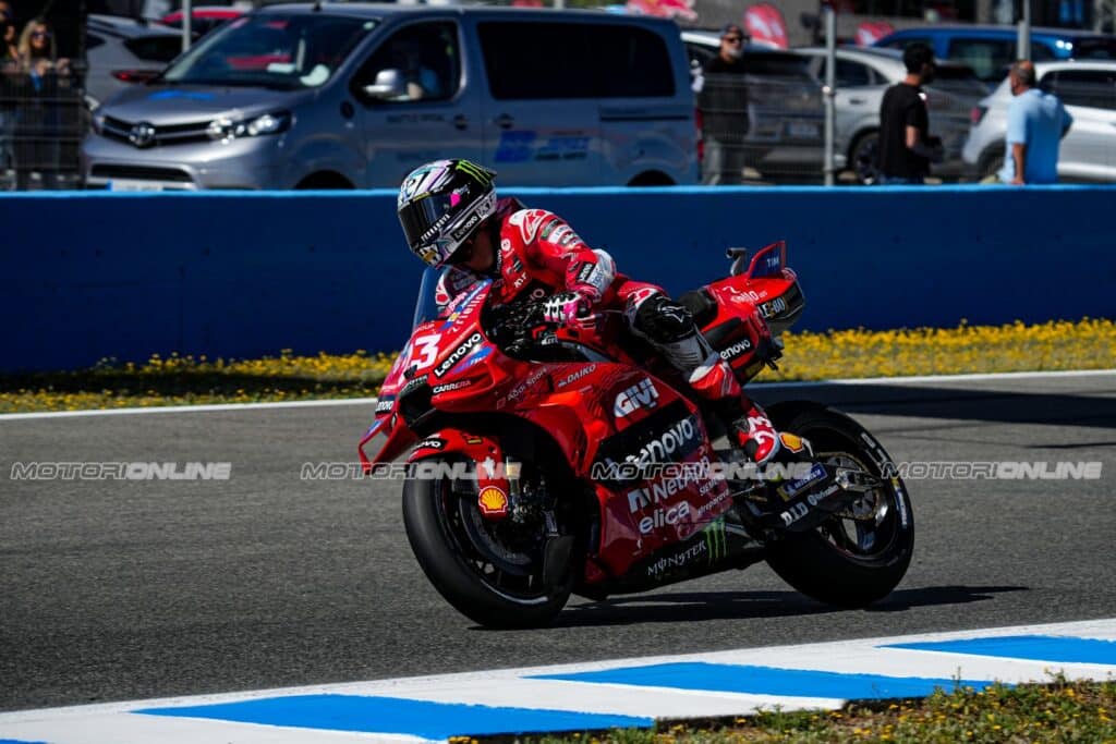 MotoGP | GP Jerez Sprint Race, Bastianini: “Su questa pista capita che si alza l’acqua dall’asfalto”