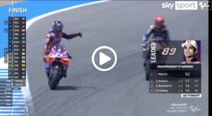 MotoGP | GP Jerez, Martin gibt im Sprint ein lautes Statement ab: die letzte Runde [VIDEO]