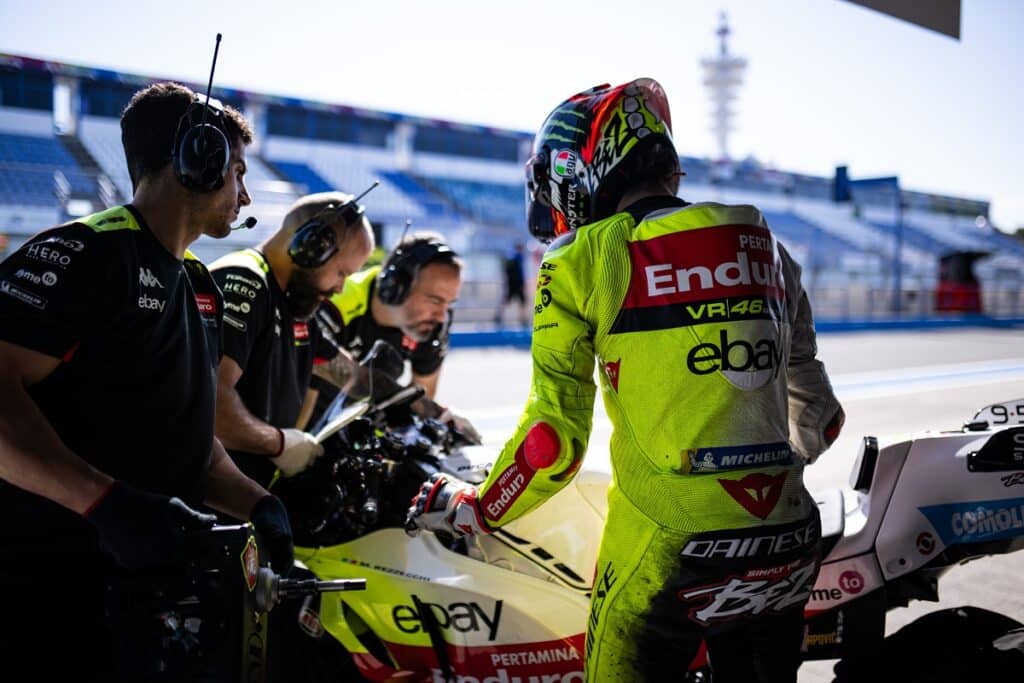 MotoGP | GP Jerez Test, Bezzecchi: “I'm satisfied”