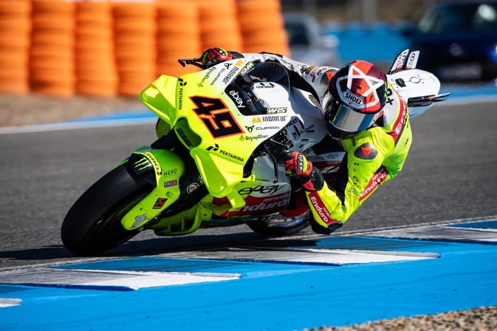 MotoGP | GP Jerez Test, Di Giannantonio: “Chiudere al primo posto è una bella sensazione”