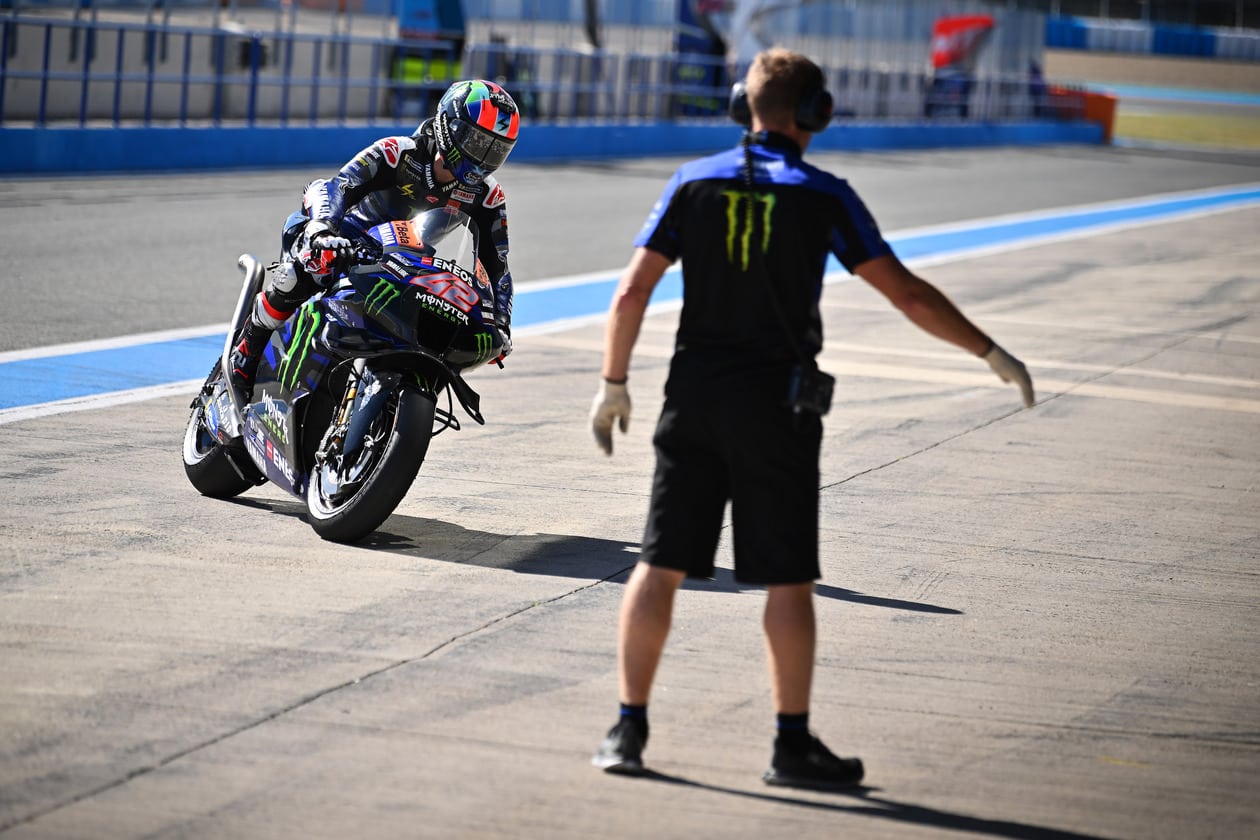 MotoGP | Gp Jerez Test, Rins: “Il nuovo pacchetto aerodinamico mi piace”