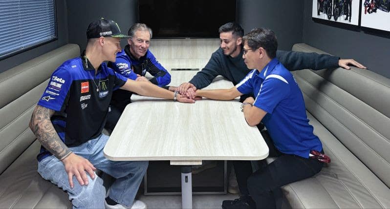 MotoGP | Quartararo rinnova con la Yamaha: “Super felice di continuare in blu”