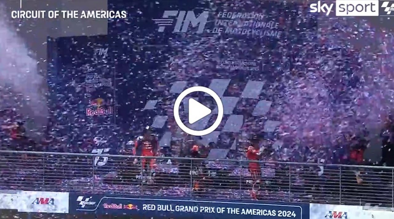 MotoGP | GP delle Americhe: il podio di Austin [VIDEO]
