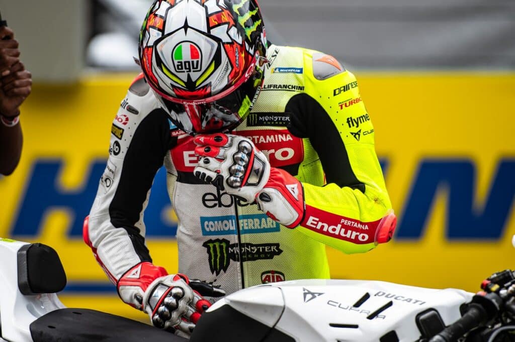 MotoGP | GP de Barcelone, Bezzecchi : « Le but est de pouvoir rester avec les plus forts »
