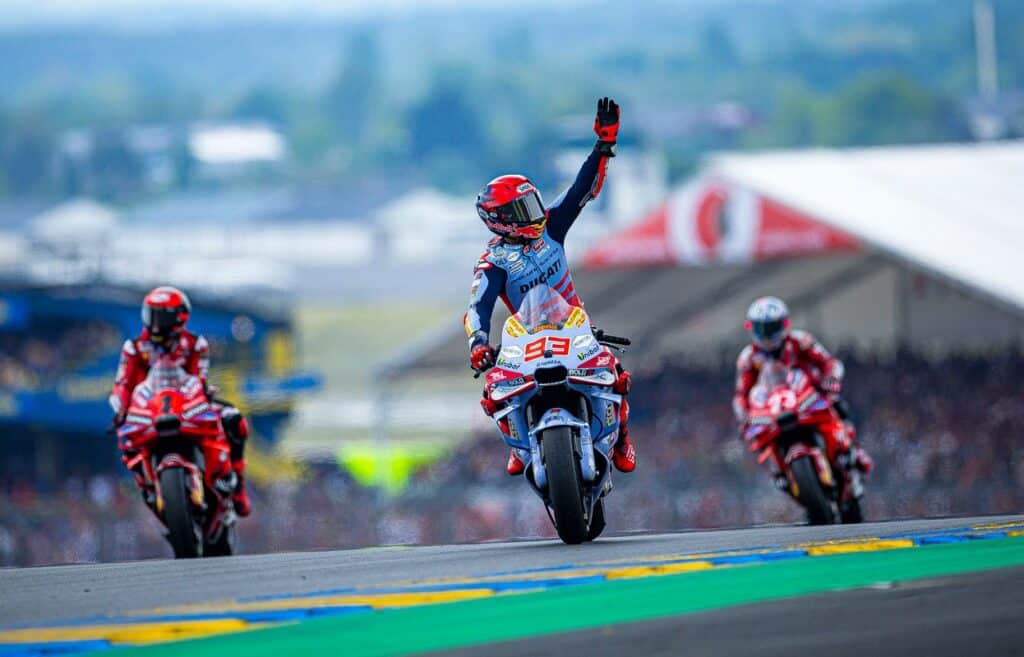 MotoGP | Lorenzo à propos de Marc Marquez : « Un podium qui sent la gloire au Mans »