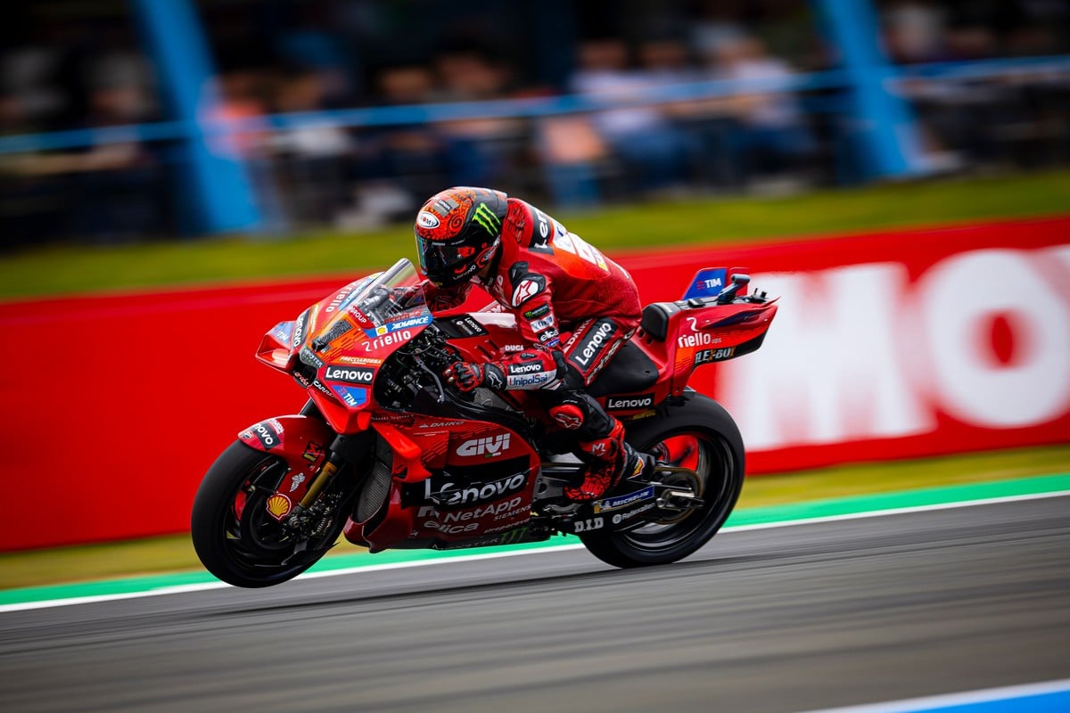 MotoGP | Gp Assen Gara: supremazia Bagnaia, vittoria su Martin e Bastianini