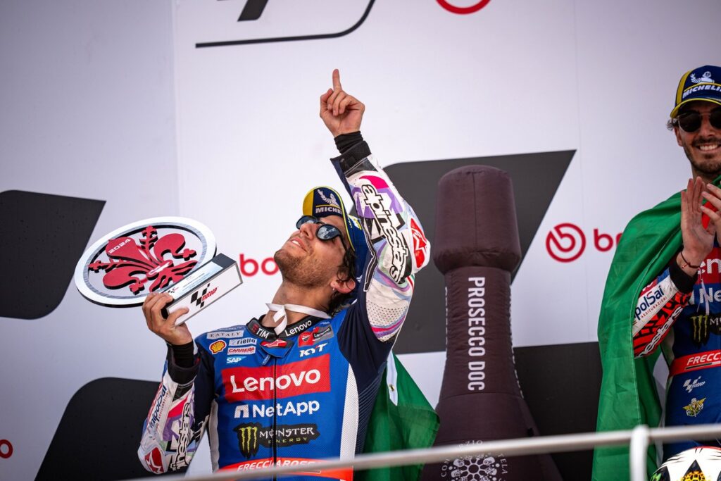 MotoGP | GP Mugello Gara, Bastianini: “Dedico il podio al mio amato cane”