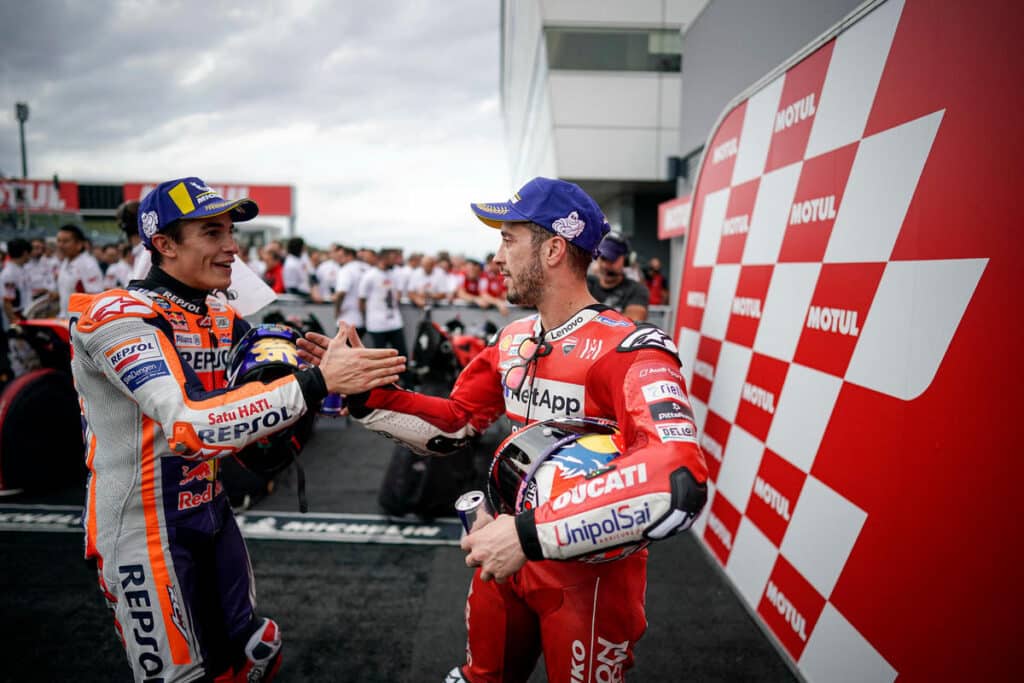 MotoGP | Dovizioso sur Marc Marquez : "Il fait des choses spéciales"