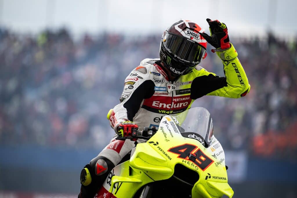 MotoGP | GP Assen Race, Di Giannantonio : « Je suis vraiment content, nous travaillons dur »