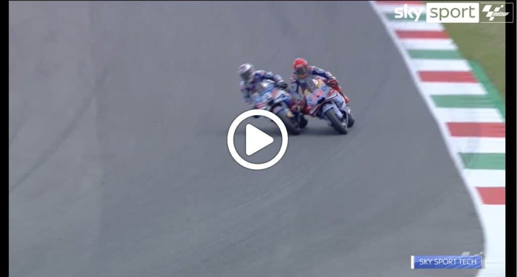 MotoGP | Bastianini-Marquez, botta e risposta al Mugello: l’analisi dei sorpassi [VIDEO]
