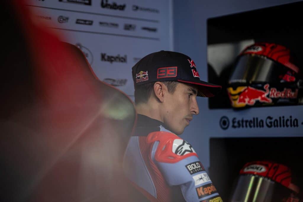 MotoGP | Gp Germania Day 1, Marc Marquez: “Mi preoccupa la botta al costato”