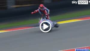 MotoGP | Gp Germania: la caduta di Marc Marquez analizzata allo Sky Tech [VIDEO]