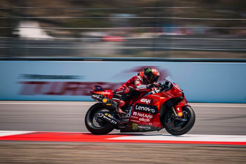 MotoGP | GP Indonesia Sprint Race, Bagnaia: “Visto Martin cadere ho smesso di tirare”