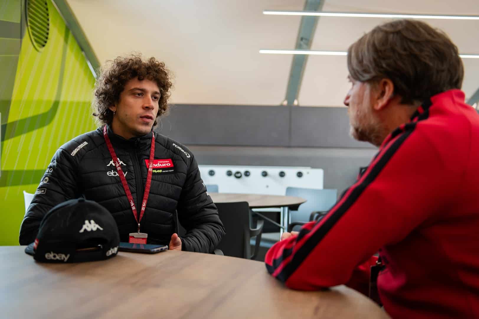 Alessio Brunori di Motorionline intervista in esclusiva Marco Bezzecchi