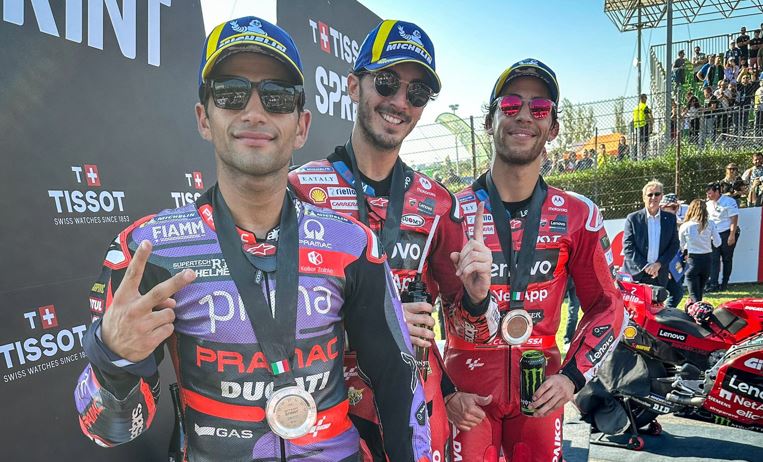 MotoGP | GP Misano 2 Sprint Race: le dichiarazioni di Bagnaia, Martin e Bastianini