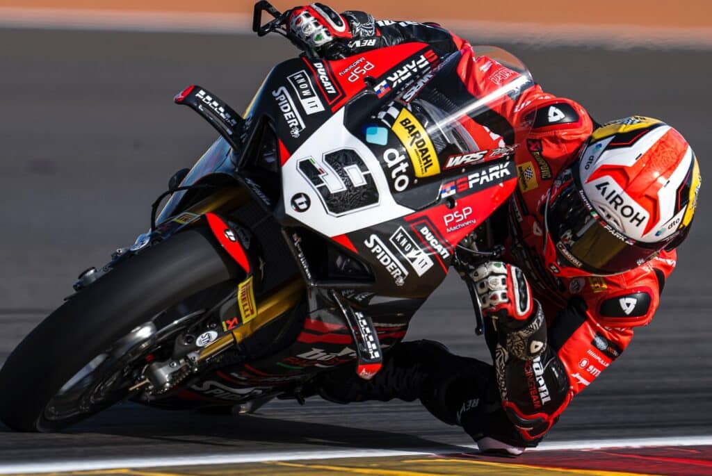 SBK | Gp Aragon Day 1, Petrucci: “Possiamo lottare per il podio o per la vittoria”