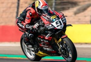 SBK | Gp Aragon Gara 2, Petrucci: “Ritmo impressionante, oggi più veloci di 18 rispetto a ieri”