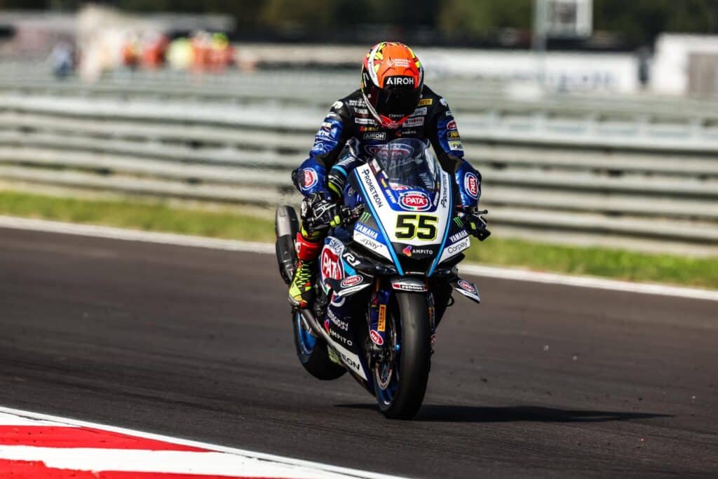 SBK | Gp Italia Gara 1, Locatelli: “Ho commesso un errore in frenata, stavo guidando al limite”