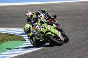 SBK | Gp Spagna Gara 1, Bassani: “La gara è stata divertente”