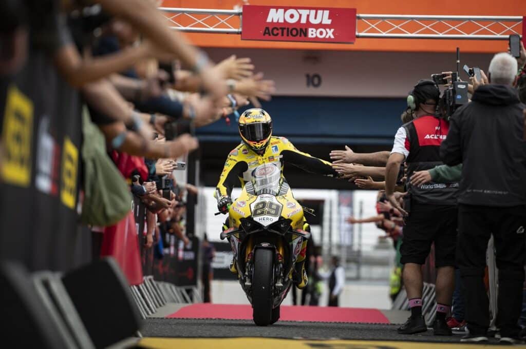 SBK | Gp Portogallo Gara 1, Iannone: “Sono abbastanza soddisfatto”