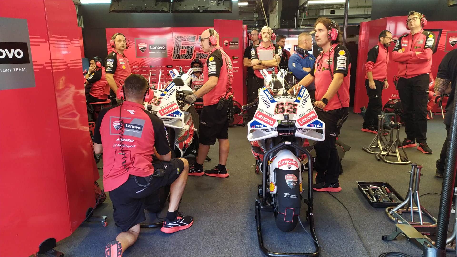 bagnaia test barcellona