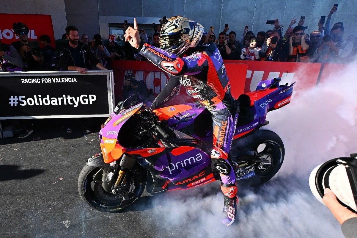 Jorge Martin Campione del Mondo MotoGP 2024