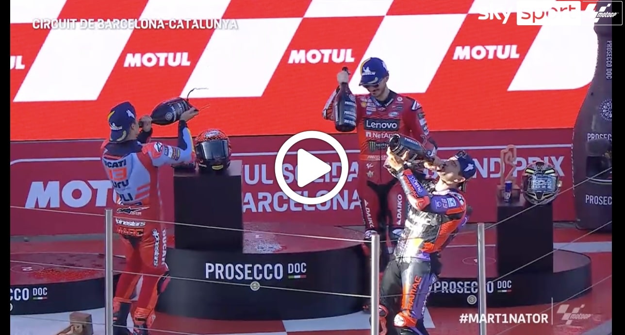 MotoGP | Bagnaia e Marquez esaltano la vittoria mondiale di Martin sul ...