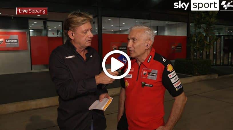 MotoGP | Test Malesia, Tardozzi: “Non abbiamo ancora preso una decisione sul motore”