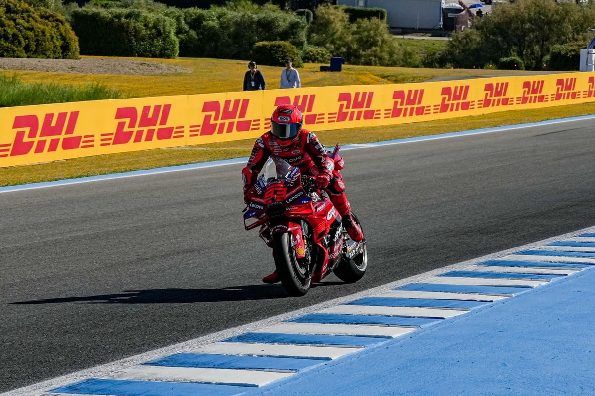 MotoGP | Gp Jerez Sprint Race: domina Marc Marquez, Alex e Bagnaia a ...