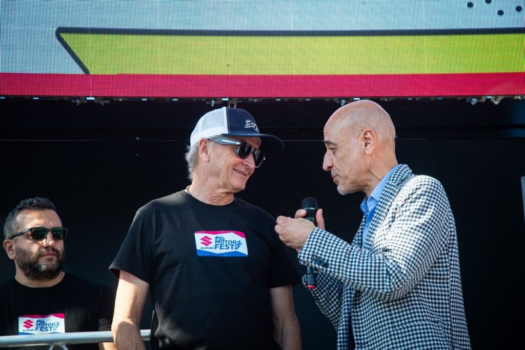 MotoGP | Schwantz ospite a Misano del Suzuki Motor Fest 2025