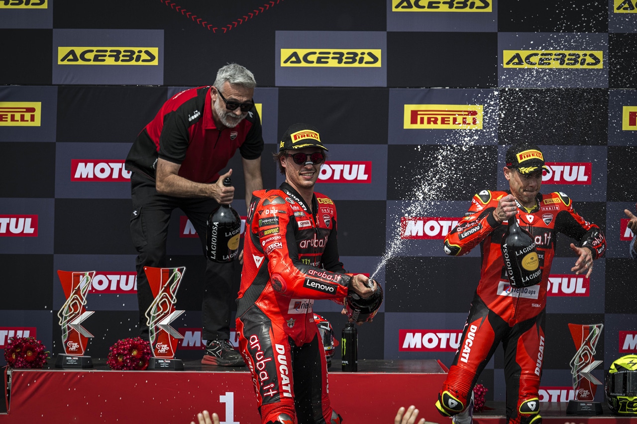 SBK | Gp Cremona Gara 2: Bulega pigliatutto e vince anche Gara 2