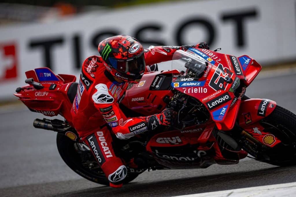 MotoGP | GP Brno Day 1, Bagnaia: “Strategia completamente sbagliata”