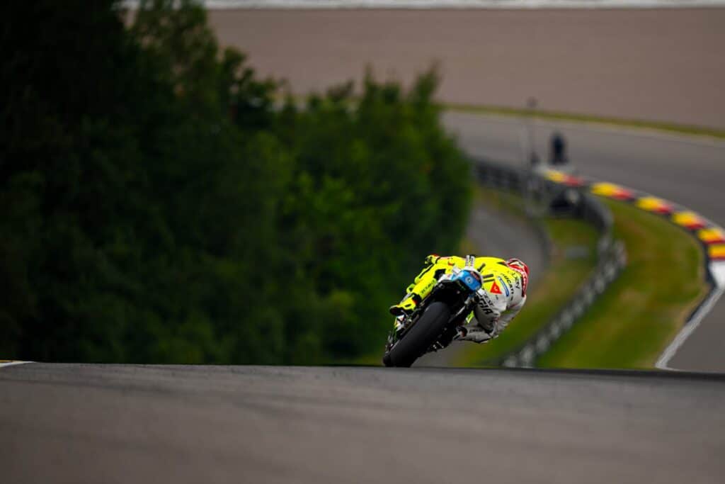 MotoGP | GP Germania Gara, Di Giannantonio: “Peccato per la caduta”