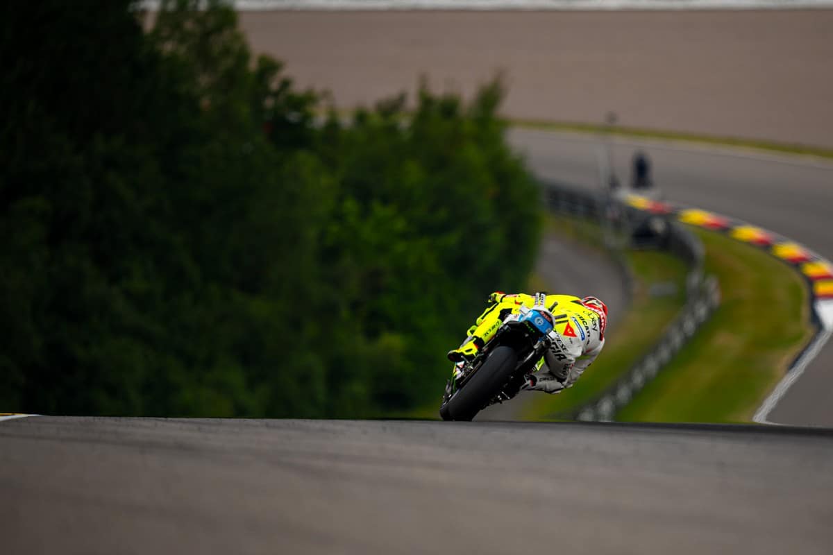 MotoGP | GP Germania Gara, Di Giannantonio: “Peccato per la caduta”