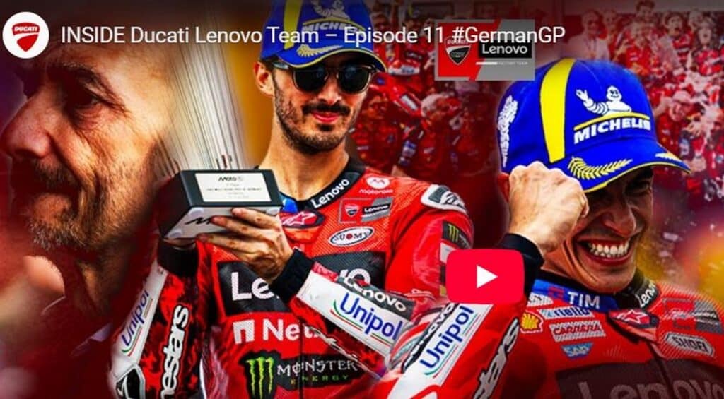 MotoGP | Inside Ducati episodio 11: Gp Germania [VIDEO]