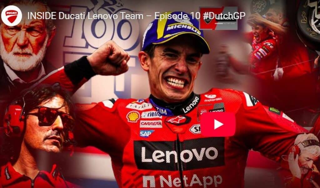 MotoGP | Inside Ducati episodio 10: Gp Assen [VIDEO]