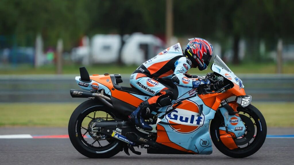 MotoGP | Aprilia Trackhouse in pista con i colori Gulf Oil in Indonesia e Malesia