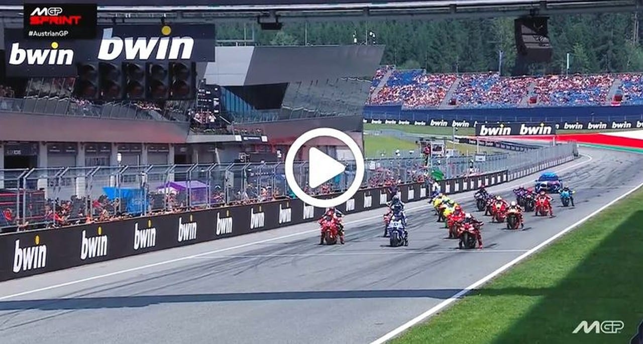 MotoGP | GP Austria Sprint Race: vince Marc Marquez: gli highlights [VIDEO]