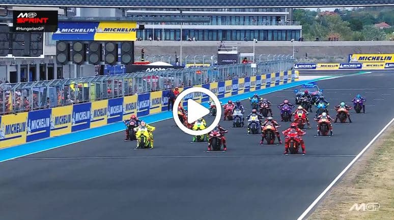 MotoGP | GP Ungheria: gli highlights della Sprint Race al Balaton Park [VIDEO]