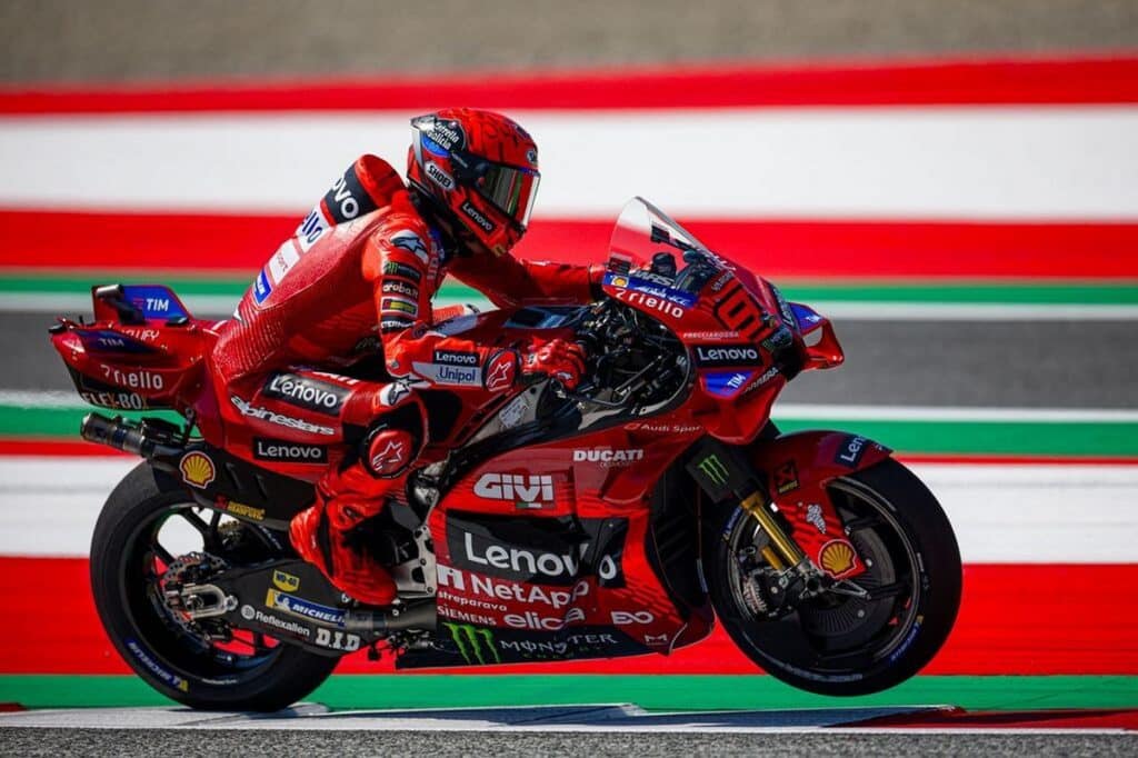 MotoGP | Gp Austria: a Marquez le pre-qualifiche, Bagnaia è terzo