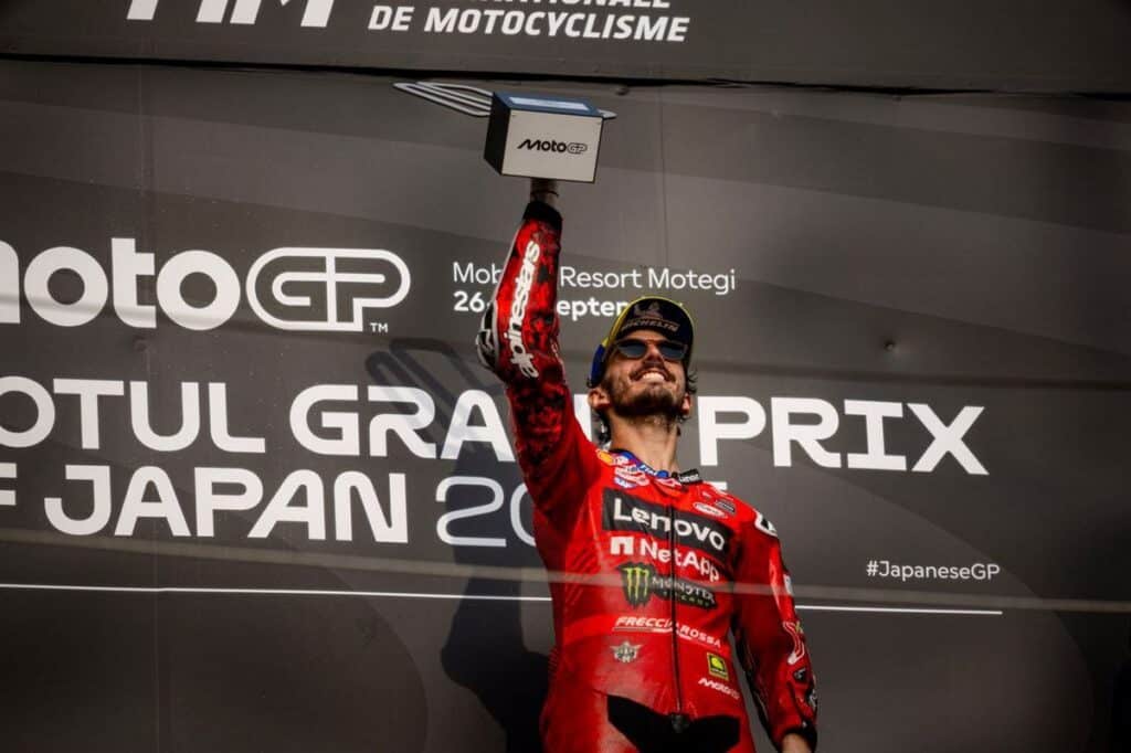 MotoGP | Gp Giappone Gara, Bagnaia: “Oggi ho proprio goduto”