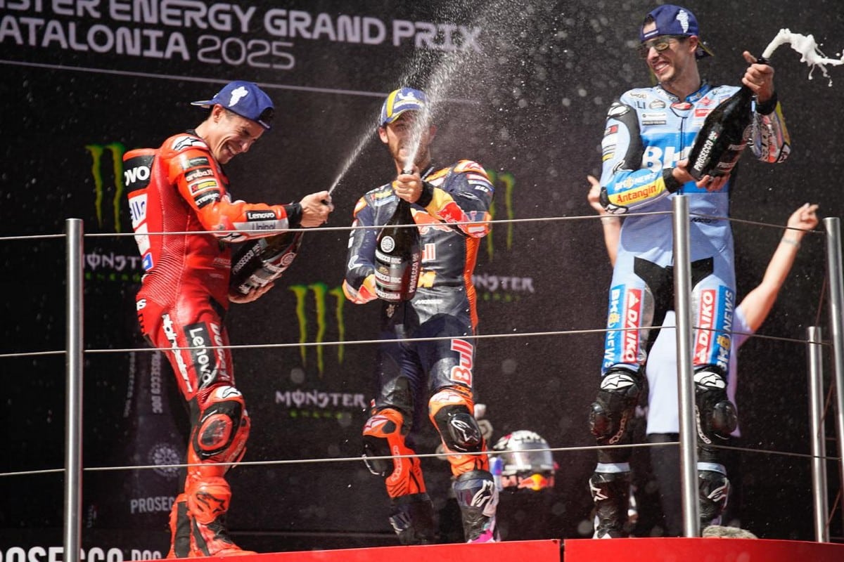 MotoGP | GP Barcellona, Bastianini: “Bello il sorpasso su Acosta”