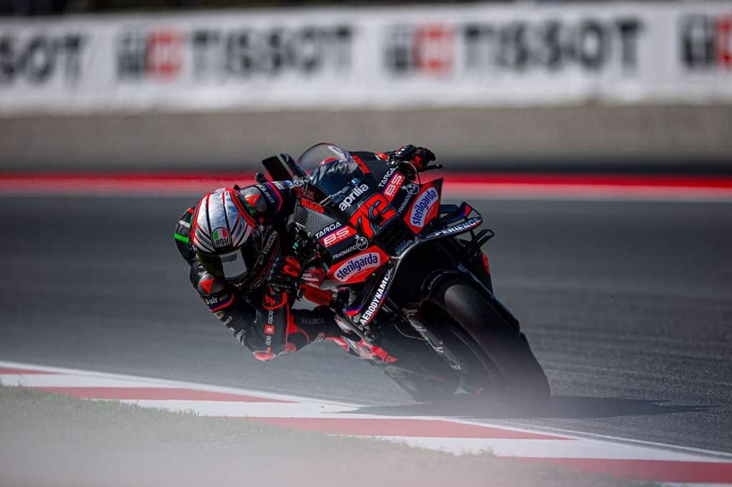 MotoGP | GP Barcellona Day 1, Bezzecchi: “Altra moto rispetto ai test”