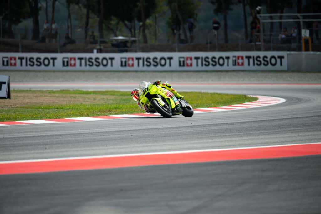 MotoGP | GP Barcellona Gara, Di Giannantonio: “Per fortuna è stata una caduta lenta”