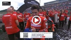 MotoGP | Marquez Campione del Mondo: la festa [VIDEO]