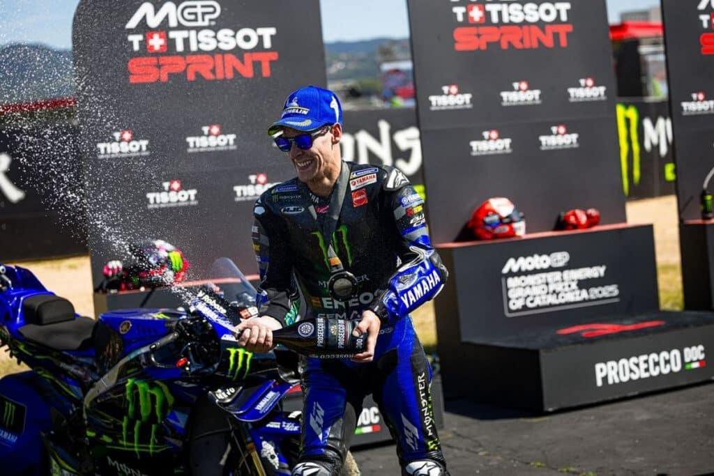 MotoGP | GP Barcellona Sprint Race, Quartararo: “Mi godo questo podio”