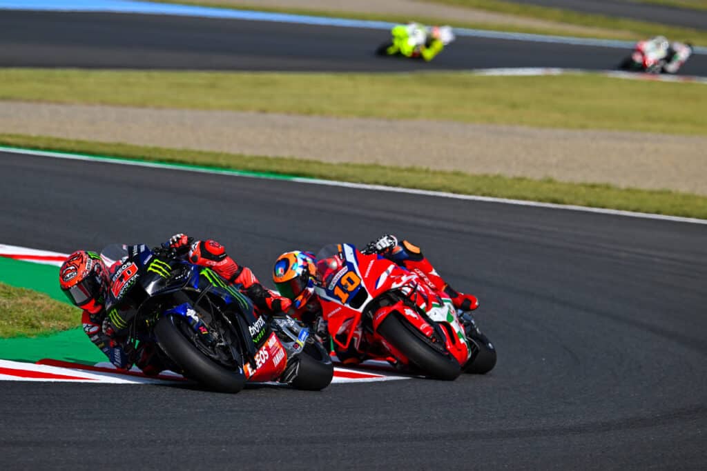 MotoGP | GP Giappone Sprint Race, Quartararo: “Ho dovuto difendere la mia posizione”