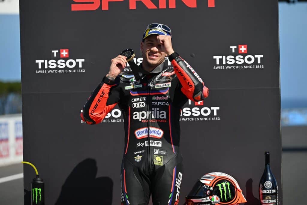 MotoGP | GP Australia Sprint Race, Bezzecchi: “Guidare bene a Phillip Island è una goduria”