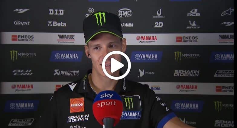 MotoGP | GP Australia Sprint Race, Quartararo vanifica la Pole: “Errore mio” [VIDEO]